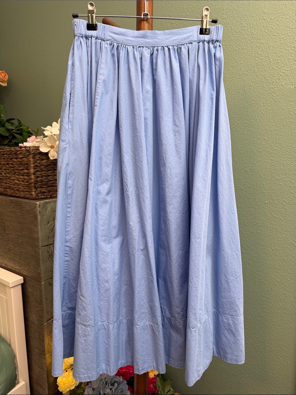 FREE PEOPLE Lowen Midi Skirt